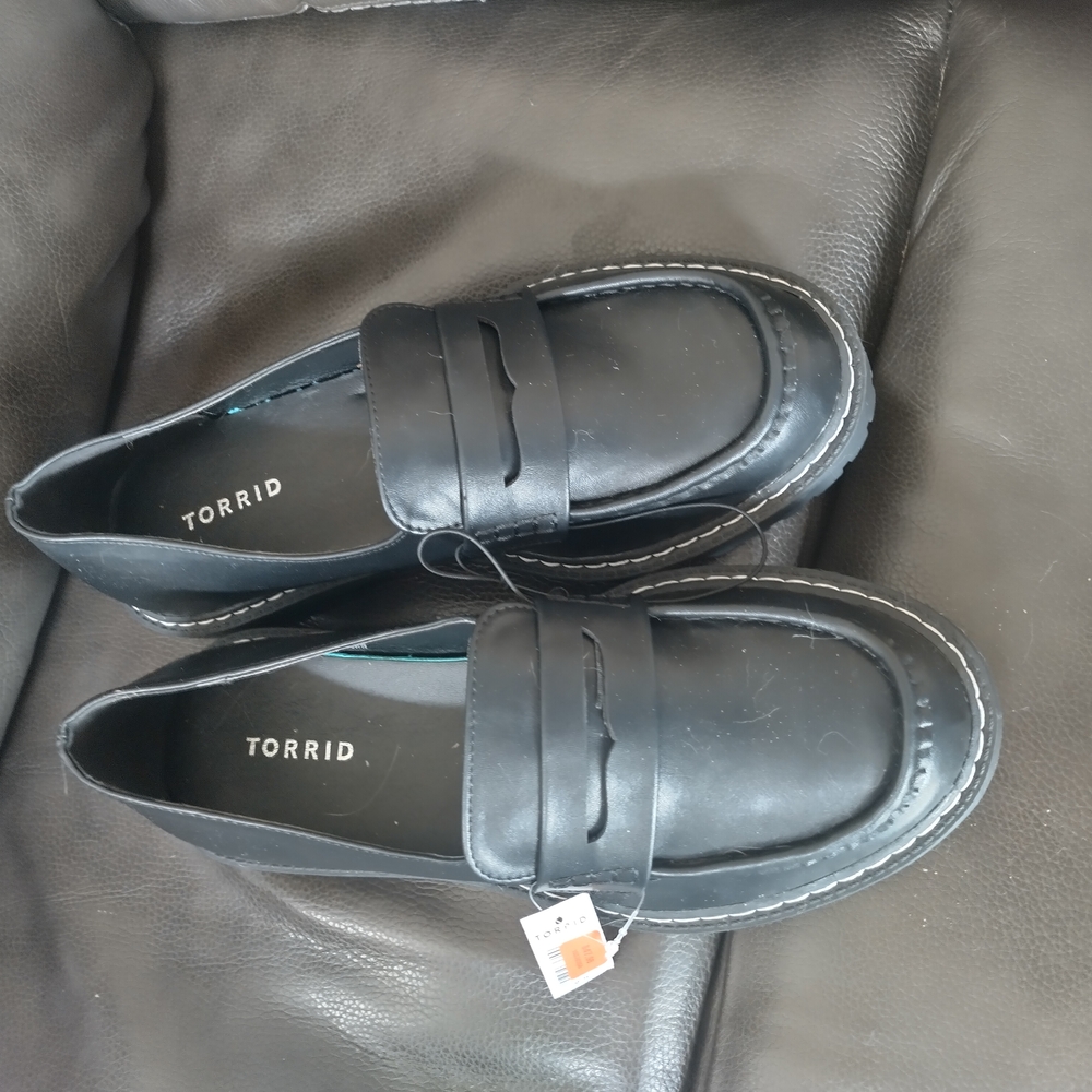 Torrid Black Loafers